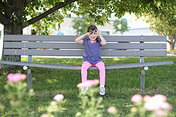 And here is Eva with her classic camera pose.